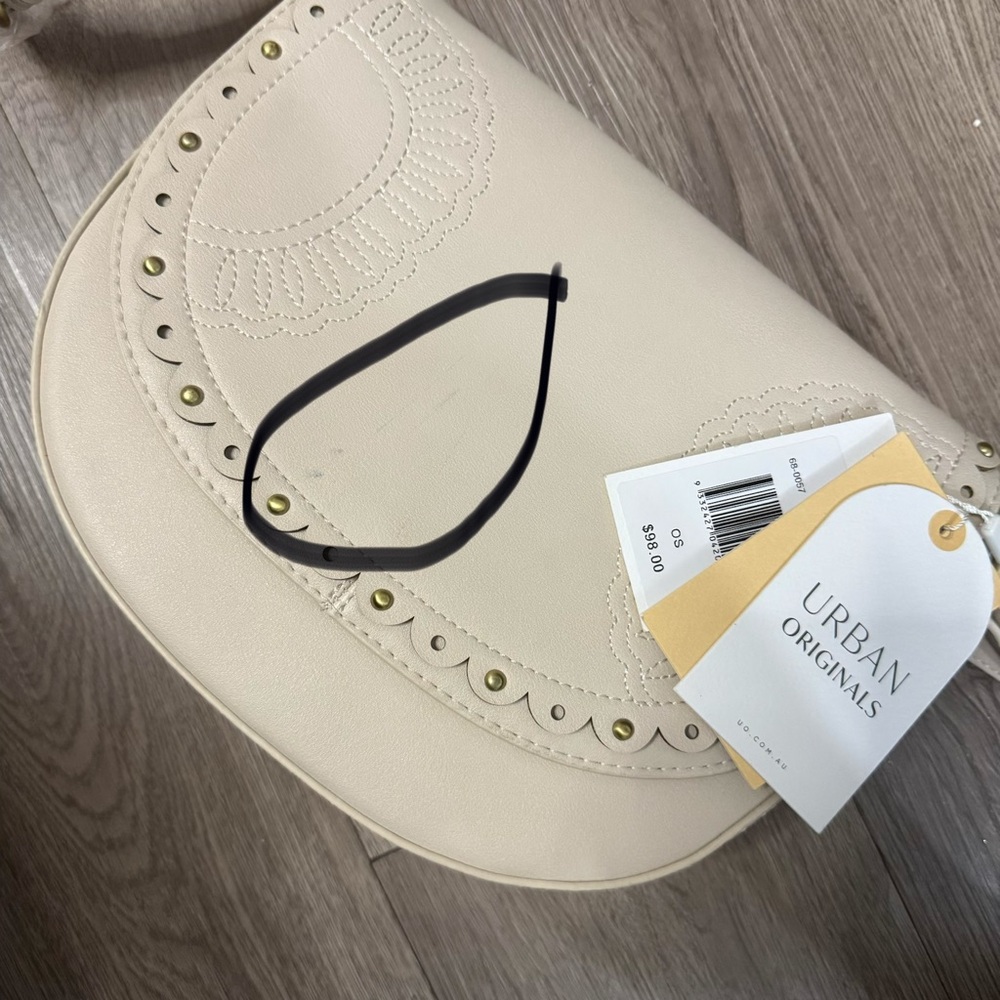 Urban Originals Cream Crossbody Bag